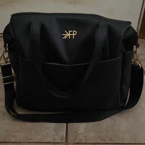 Freshly Picked Classic Carryall Diaper Bag in Ebony
